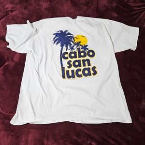Cabo San Lucas Men's 2XL Shirt By YAZBEK Graphic Print